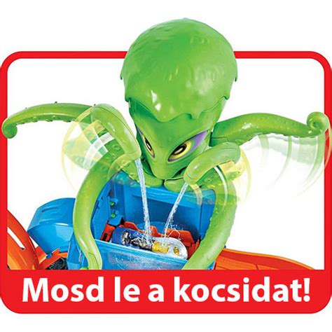 Hot Wheels Ultimate Polipos autómosó játékszett kisautóval Mattel vásárlás a Játékshopban