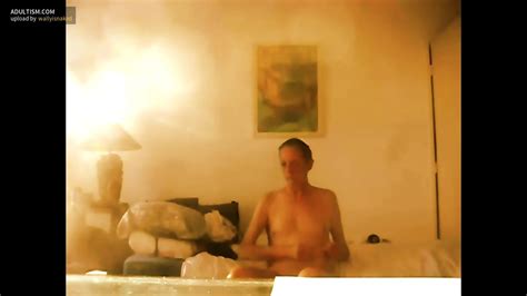 Wearing Sexy Underwear And Stripping Nude