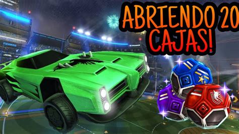 Rocket League Abriendo 20 Cajas Sorpresa YouTube