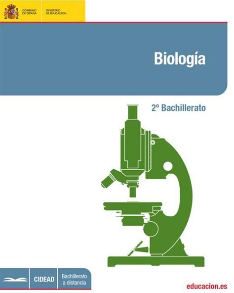 Biología 2º Bachillerato Bachillerato A Distancia Caciongobes