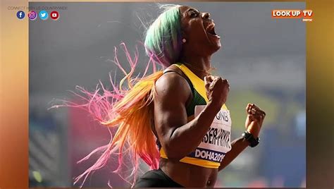 Shelly Ann Fraser Pryce Leads The Jamaican Sweep Video Dailymotion