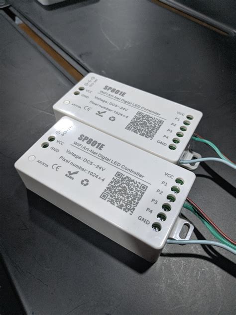 Wifi LED Controller SP801E ARTnet and app control, Furniture & Home ...