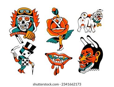 1,229 Mexican Girl Mask Tattoo Images, Stock Photos, 3D objects, & Vectors | Shutterstock