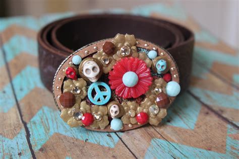 DIY BOHO Belt Buckle Design with Mod Melts - CATHIE FILIAN's Handmade ...