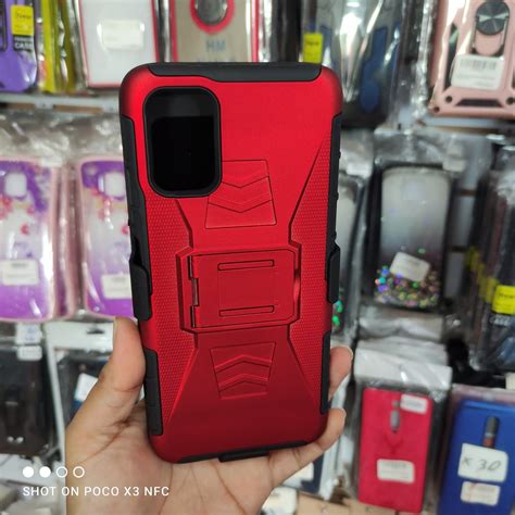 Funda Uso Rudo CinturÓn Para Poco M3 Redmi 9t Migadget Mx