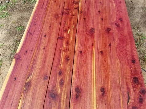 Eastern Red Cedar 1x 6x 8 5 6 Board Bundle