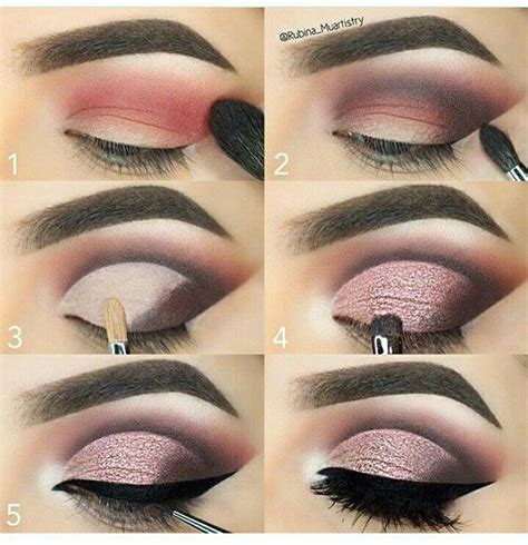 Makeup Pink Cut Crease Tutorial Weddbook