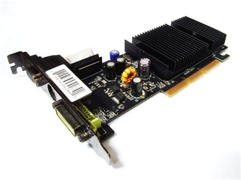 Xfx Nvidia Geforce Gf Mb Ddr Tv Dvi Vga Agp Graphics Card Pv