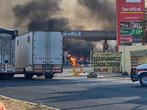 EXPLOSION DE UNA PIPA EN UNA GASOLINERA EN TULA DEJA DOS MUERTOS Y 10