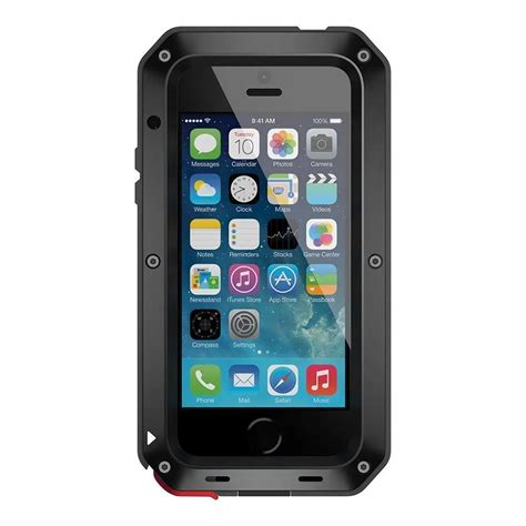 Funda De Metal Para IPhone 5 5S SE 2022 Carcasa Resistente Al Agua A