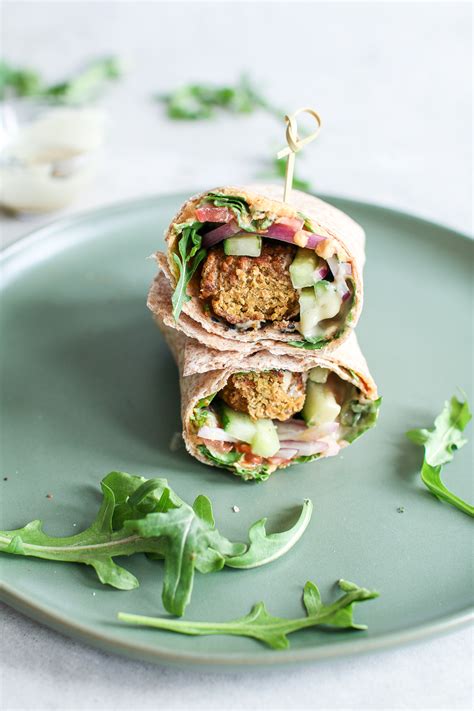 5 Minute Falafel Wraps Healthnut Nutrition