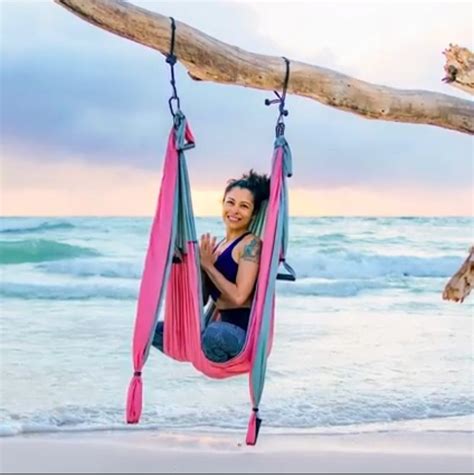 Aerial Yoga Outdoor Furniture Outdoor Decor Art Aerial Silks