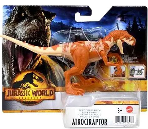 Jurassic World Dominion Ferocious Pack Atrociraptor Action Figure ...