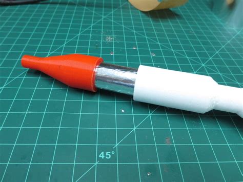 3d Printed Pla Hybrid Rocket With 3d Printed Pla Fuel 11 Steps