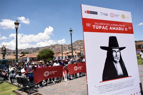 Cusco Escenificó El Levantamiento De Túpac Amaru Ii Y Micaela Bastidas Por 242 Aniversario