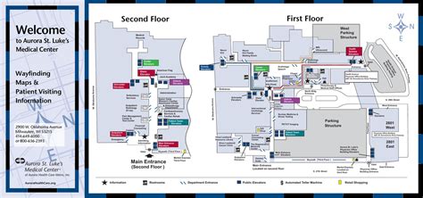 Aurora St. Luke`s Medical Center Wayfinding Map