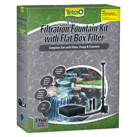 Turtle Pond Filter & Fountain 250 To 500 Gallon Ponds - MyTurtleStore.com