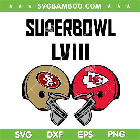 Nfl Super Bowl Lviii Svg Png