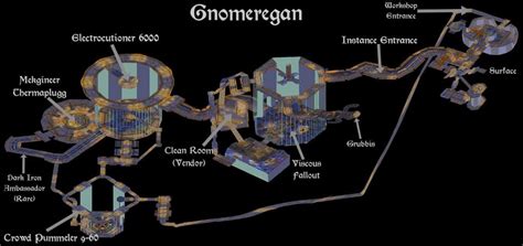 3D Map of Gnomeregan (in English) : classicwow