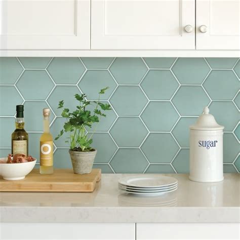 Hex Peel And Stick Backsplash Peel N Stick Backsplash Peel Stick