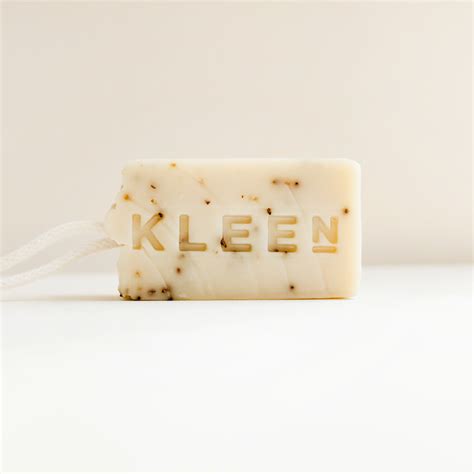 Lavender Love Calming Soap On A Rope With Kaolin Clay Orange And