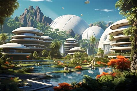 Premium Photo Space Colonies And Offworld Habitats Future Vision