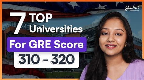 Top US Universities For GRE Score 310 To 320 Universities Accepting