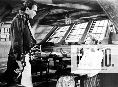 Captain Horatio Hornblower From Left Gregory Peck Virginia Mayo 1951 For Usage Credit Please