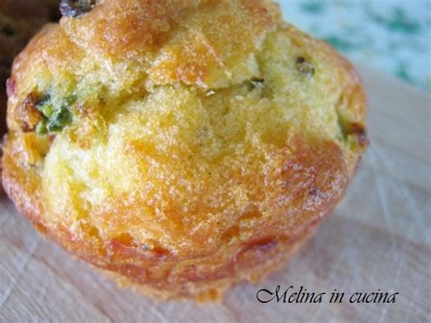 Muffins Salati Con Zucchine E Speck Melina In Cucina