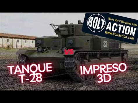 Tanque T Ruso Bolt Action Impreso D Youtube