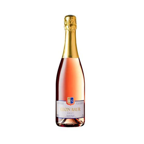 Crémant d Alsace Brut Rosé Maison LEON BAUR