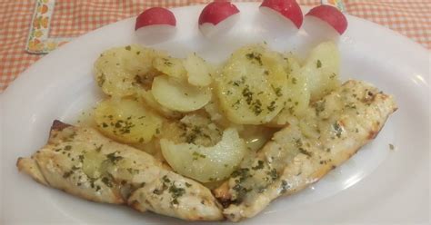 Filetes De Caballa Al Horno Con Patatas Receta De Antonia Garc A