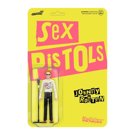 Sex Pistols Johnny Rotten Reaction Figure Wave 1 Norman Records Uk