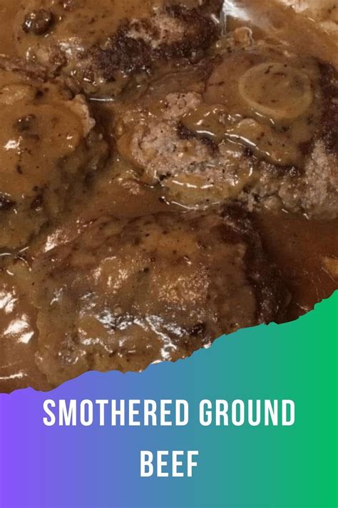 Hamburger Steaks With Brown Gravy Recipe In 2024 Beef Tips And