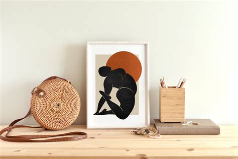 Black Art, Black Woman Art, Printable Wall Art, Black Art Print, Black ...