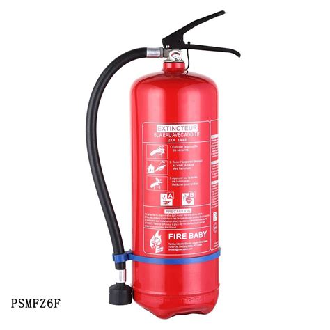 6L Foam 34A 183b 75f Fluorine Free MPa CE En3 Fire Extinguishers