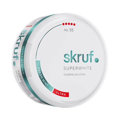 Skruf Superwhite No 55 Fresh Mint Ultra Strong Kaufen Northerner DE