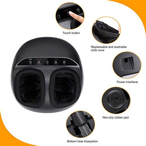 Renpho Shiatsu Foot Massager Machine With Heat Deep Kneading Therapy