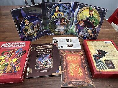 Dungeons Dragons The Complete Animated Series Dvd Disc Set