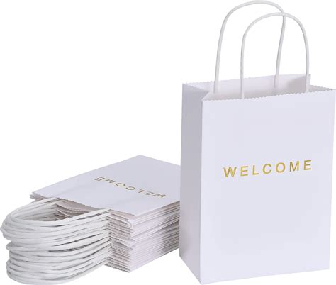 Amazon Driew Welcome Gift Bags Pack X X White