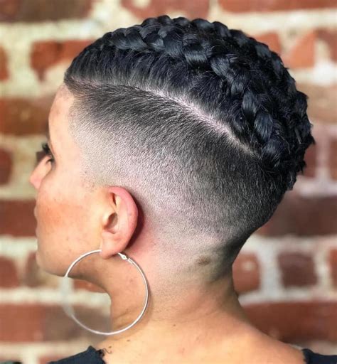 20 Cornrows With Shaved Sides Hairstyles That Are Stylish Ke