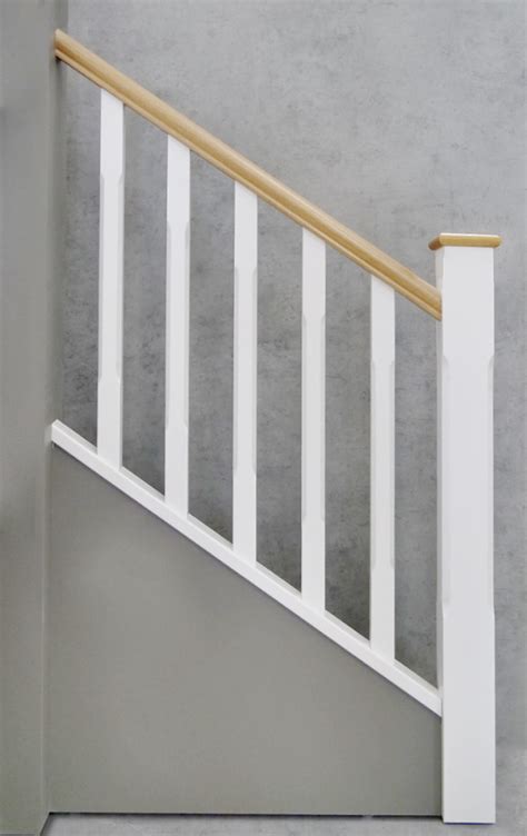 White Primed Chamfered Spindle White Spindle Door Store