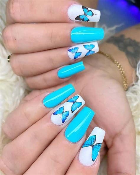 21 Pretty Butterfly Nails For Summer Diy Discovers