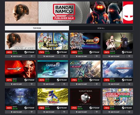 Cheap Ass Gamer On Twitter Pcdd Bandai Namco Publisher Sale Via