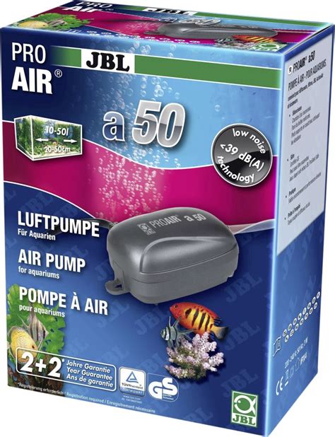 JBL ProAir a50 Luftpumpe für Aquarien kaufen Globus Baumarkt