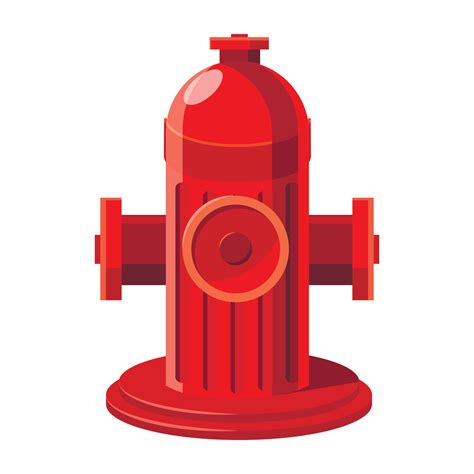 Fire hydrant icon in cartoon style 14616448 Vector Art at Vecteezy