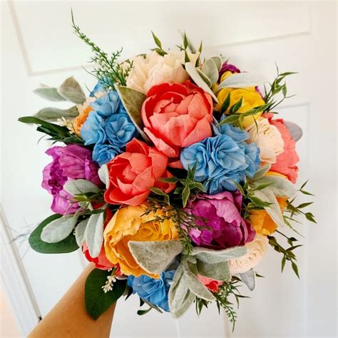 Rainbow Bouquet - Etsy