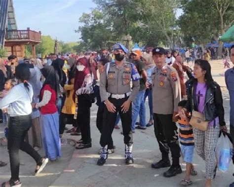 Libur Nataru Pantai Sejarah Batubara Ramai Pengunjung Sumut