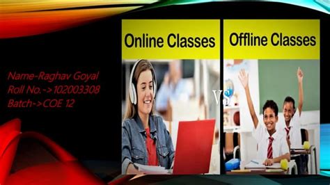 Online Vs Offline Classes Ppt