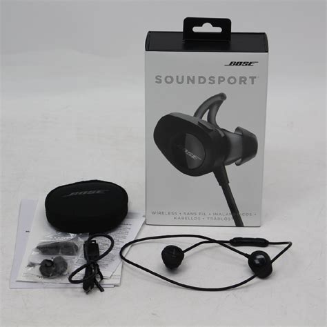 448 Boseボーズ 761529 0010 Bose Sound Sport Wireless Headphones ワイヤレスイヤホンbose｜売買されたオークション情報